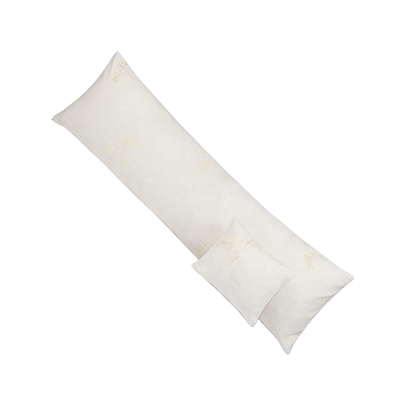 Supporto per il collo in memory foam Cuscino arrotolato I cuscini rinforzati alleviano il dolore al collo con un lungo comfort adatto per il sonno laterale