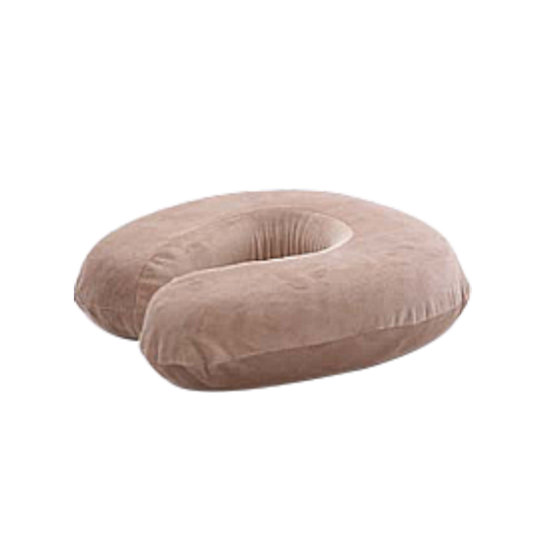 Cuscino massaggiante antistatico in memory foam a U in peluche corto per ufficio