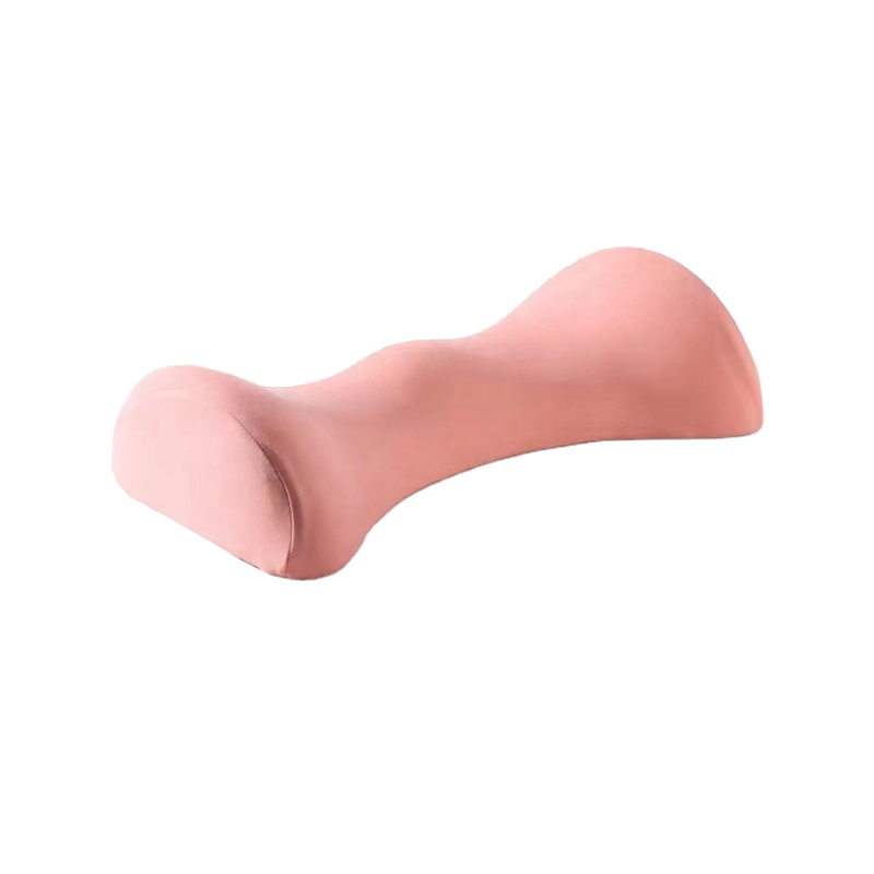 Cuscino di supporto per il ginocchio della colonna vertebrale lombare in memory foam per le gambe dello schienale confortevole di alta qualità per il sonno