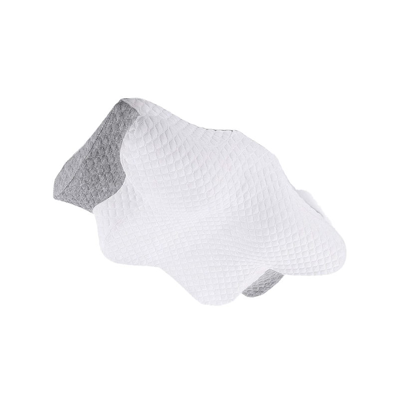 Cuscino di supporto per colonna vertebrale cervicale in cotone memory Cuscino per dolore al collo occipitale Cuscino per il sonno laterale ergonomico