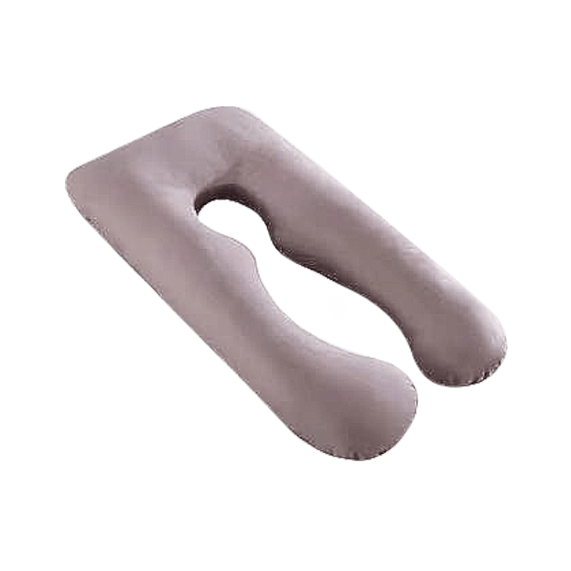 Cuscino per maternità transfrontaliera Cuscino per gravidanza a forma di U staccabile e lavabile