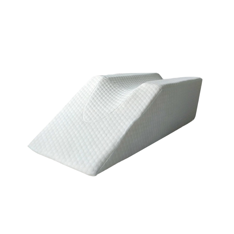 Cuscino ortopedico per elevazione della gamba singola in memory foam Cuscino per supporto per gamba post chirurgico Cuscino per poggiagambe