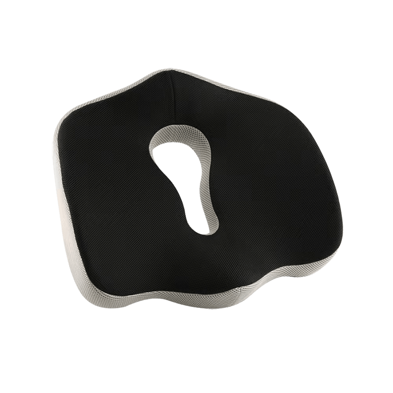 Cuscino del sedile in memory foam cavo in schiuma di sollievo dal dolore al coccige Coccige ortopedico