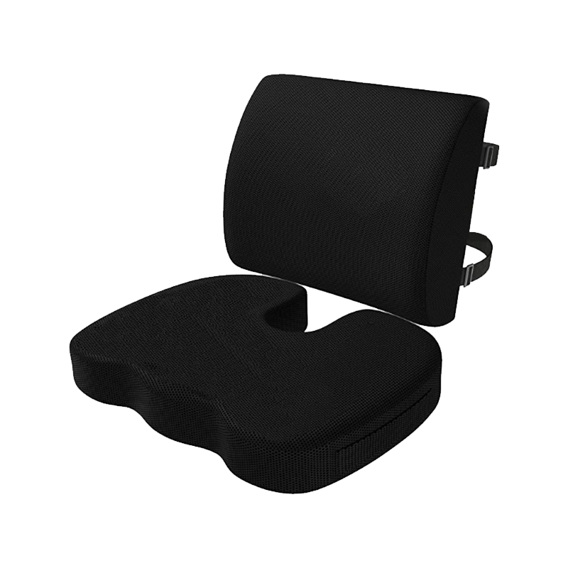 cuscino di supporto lombare per sedia da ufficio per sedia a rotelle per auto