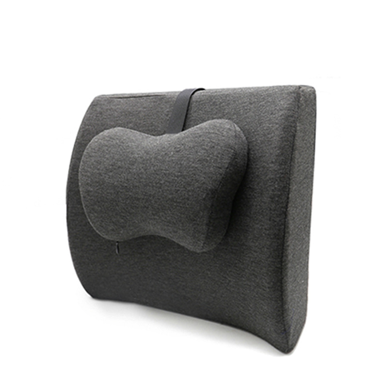 Cuscino per auto da ufficio sedentario in memory foam lombare cuscino lombare supporto lombare seggiolino per auto donna incinta cuscino all'ingrosso
