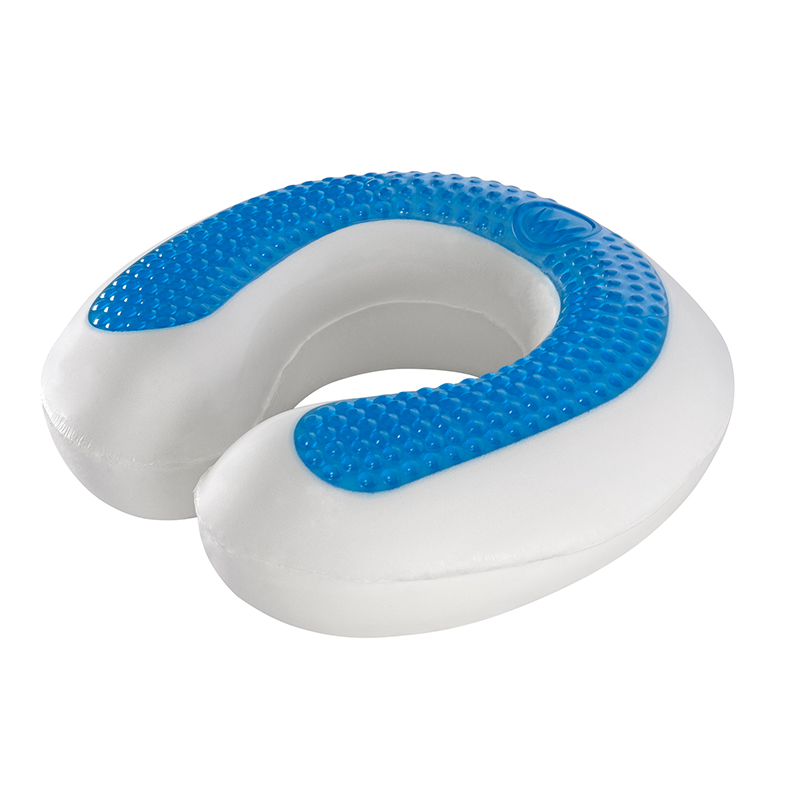 Cuscino per cuscino per il collo a forma di U in gel memory foam da viaggio per auto