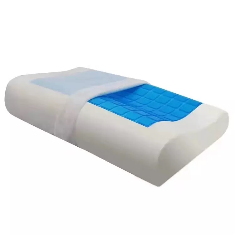 Cuscino viscoso in gel di raffreddamento con comodo cuscino da letto in fabbrica di vendita calda